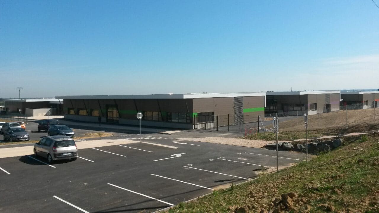 Construction dun collège privé à Saint Jean dArdières 69220 Lefort